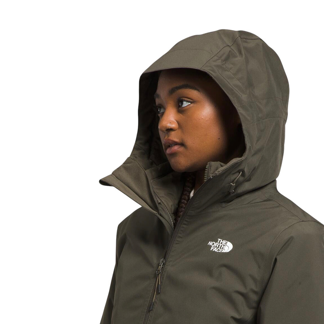 CHAQUETA CARTO PARA MUJER COLOR OLIVO