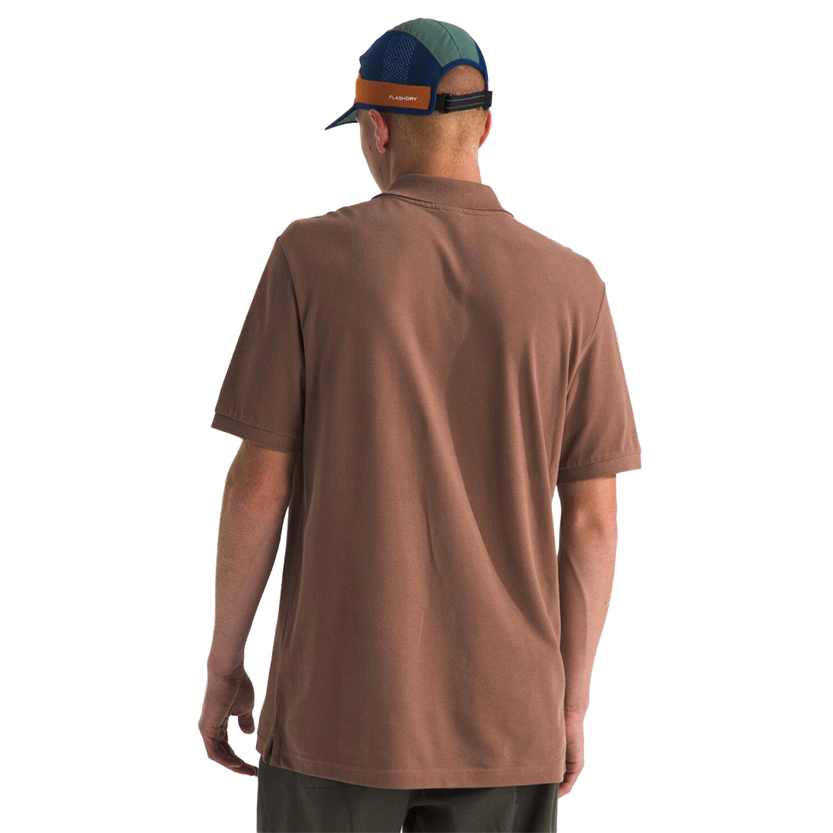 Camisa Essential Regular Polo para hombre color café