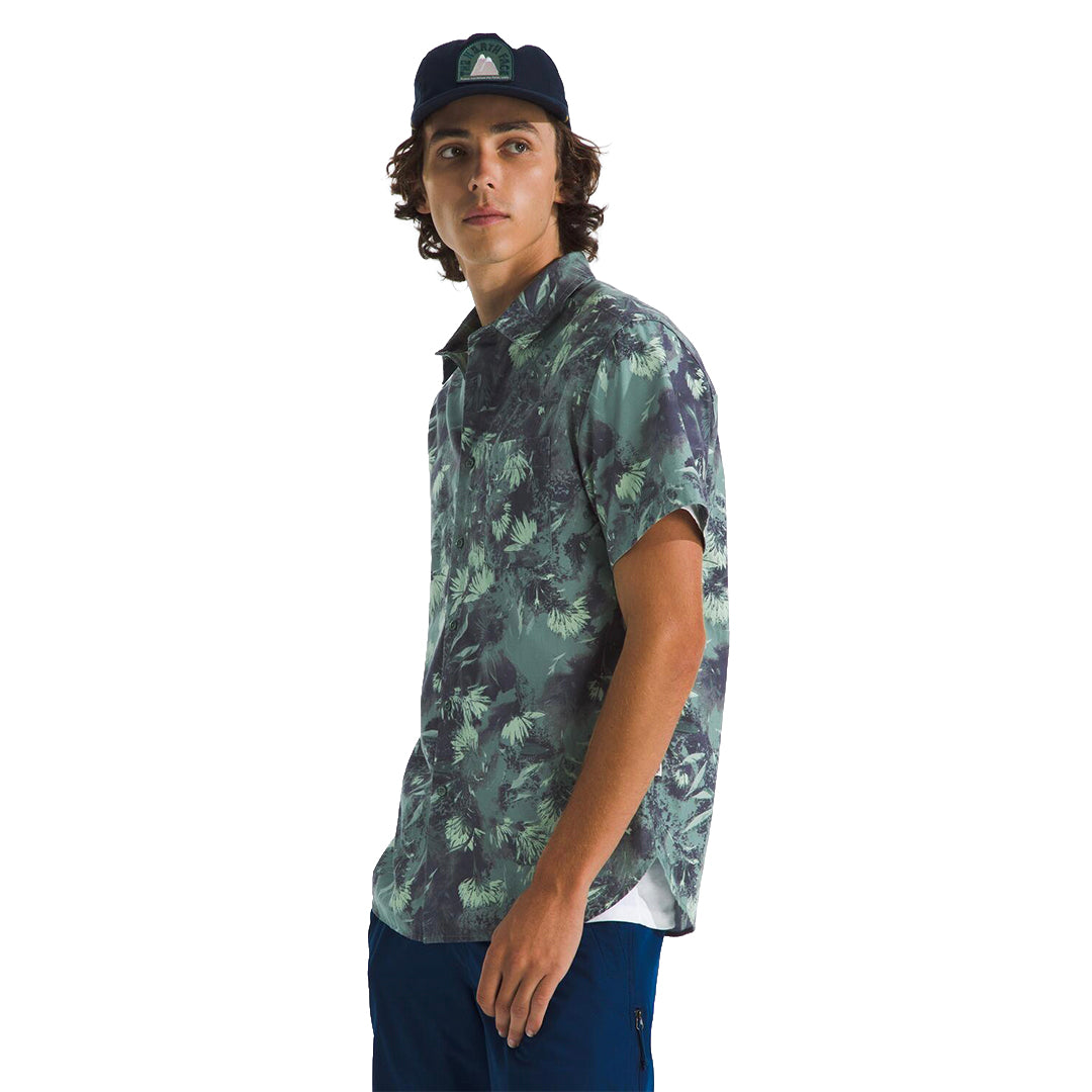 Camisa S/S Baytrail Pattern para hombre color verde