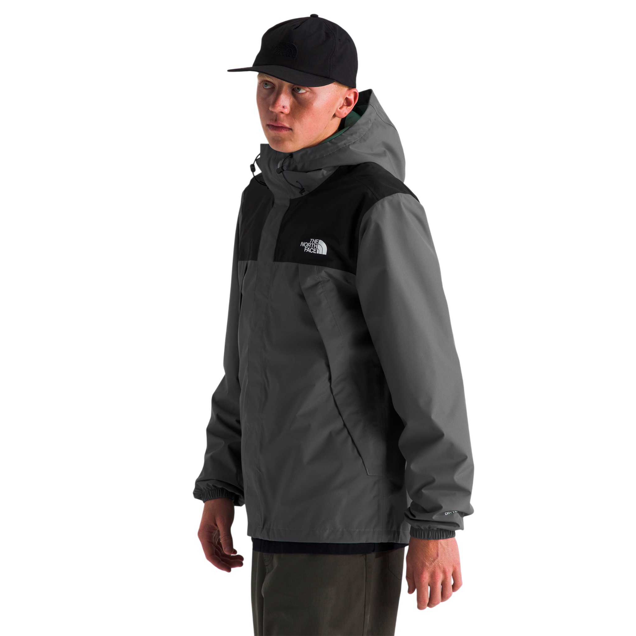 Chaqueta impermeable Antora para hombre color gris