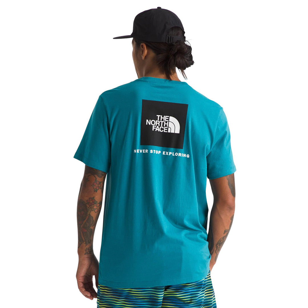 Camiseta Evolution Ss Tee para hombre color aqua