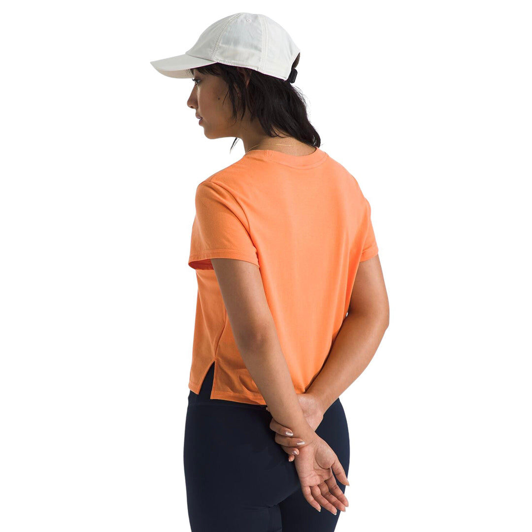 Camiseta Evolution Tee para mujer color anaranjado