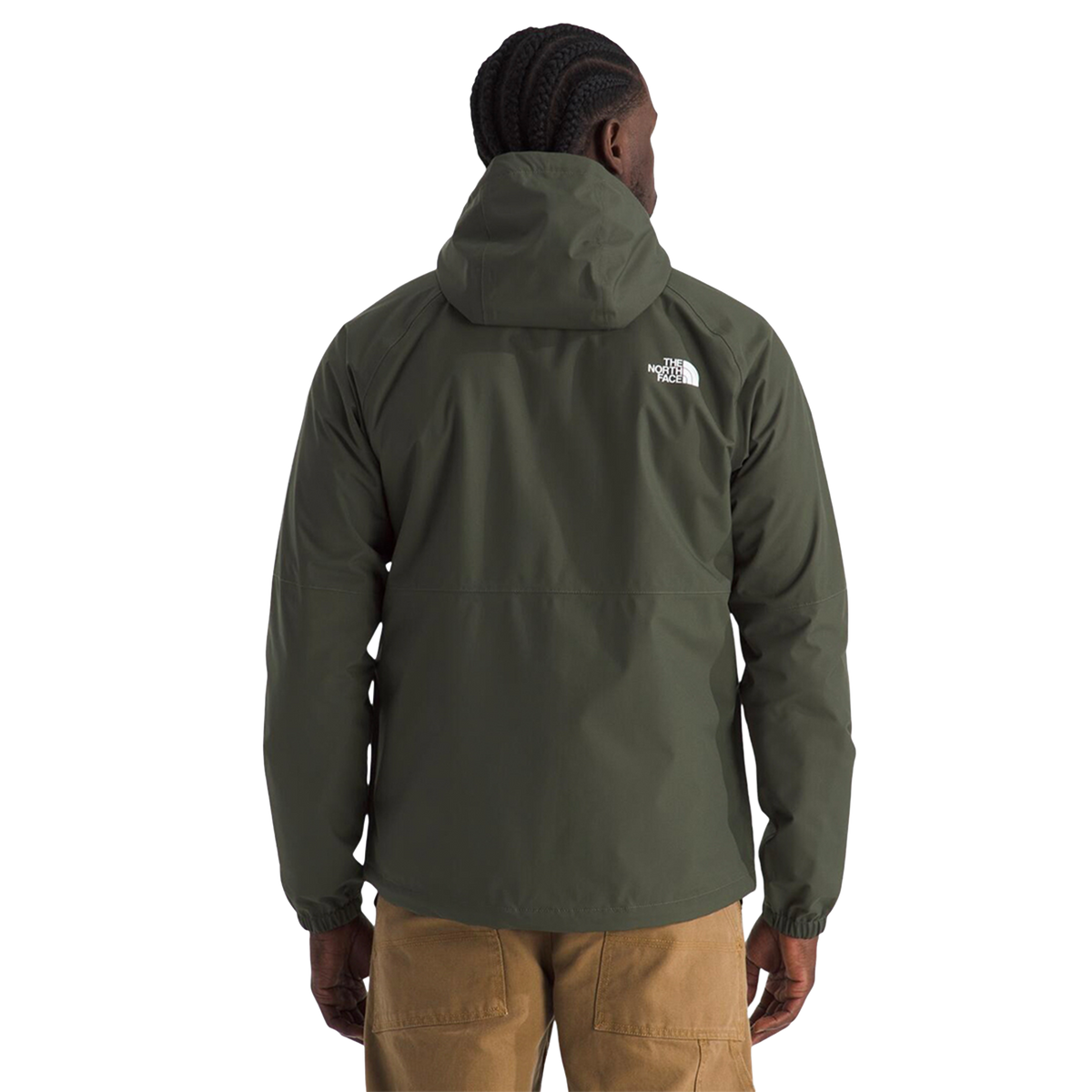 Chaqueta impermeable Antora Rain para hombre color olivo