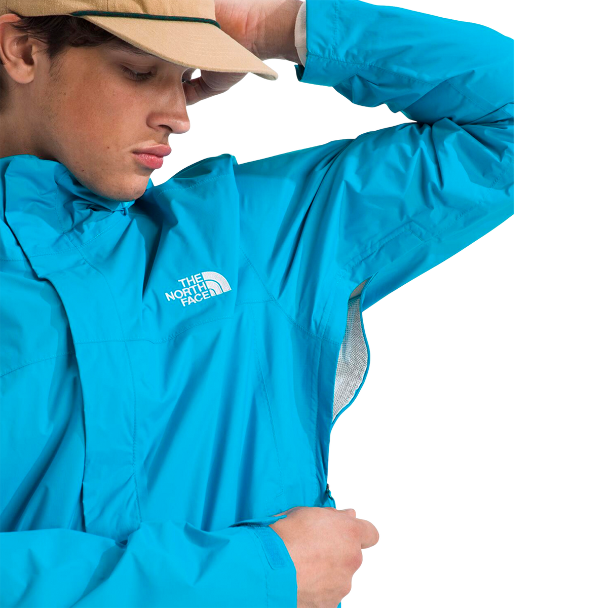 Chaqueta Impermeable Venture 2 para hombre color aqua