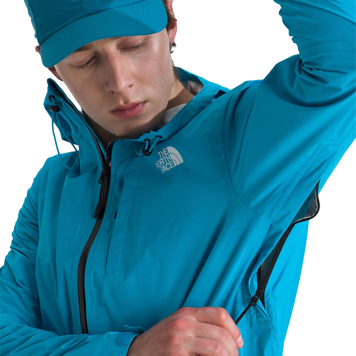 Chaqueta impermeable Alta Vista para hombre color aqua