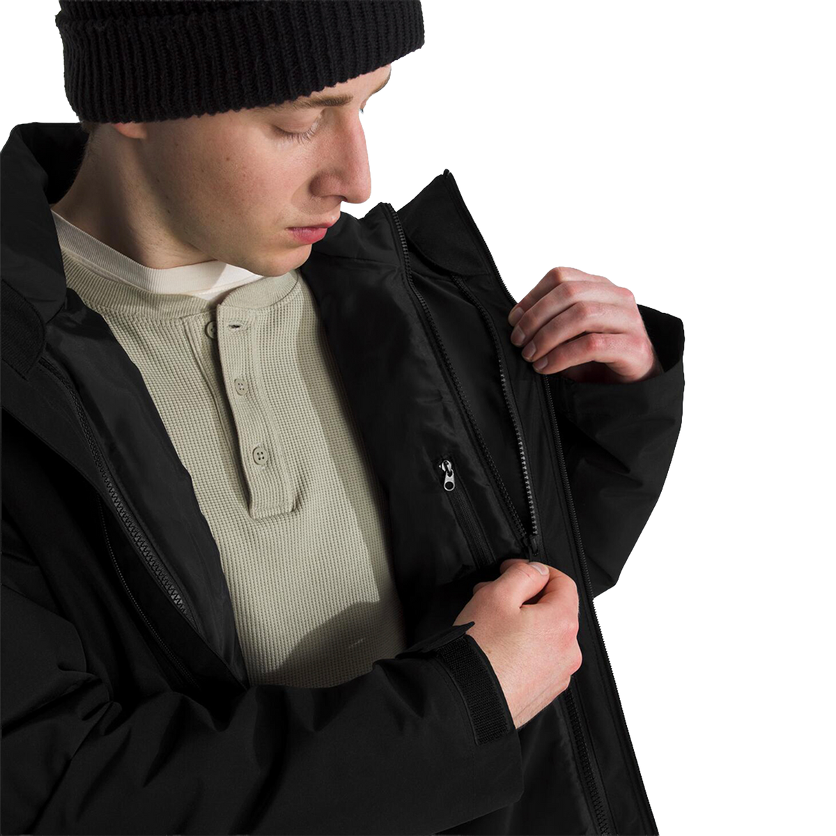 Chaqueta triclimate Carto Mono Tricl para hombre color negro