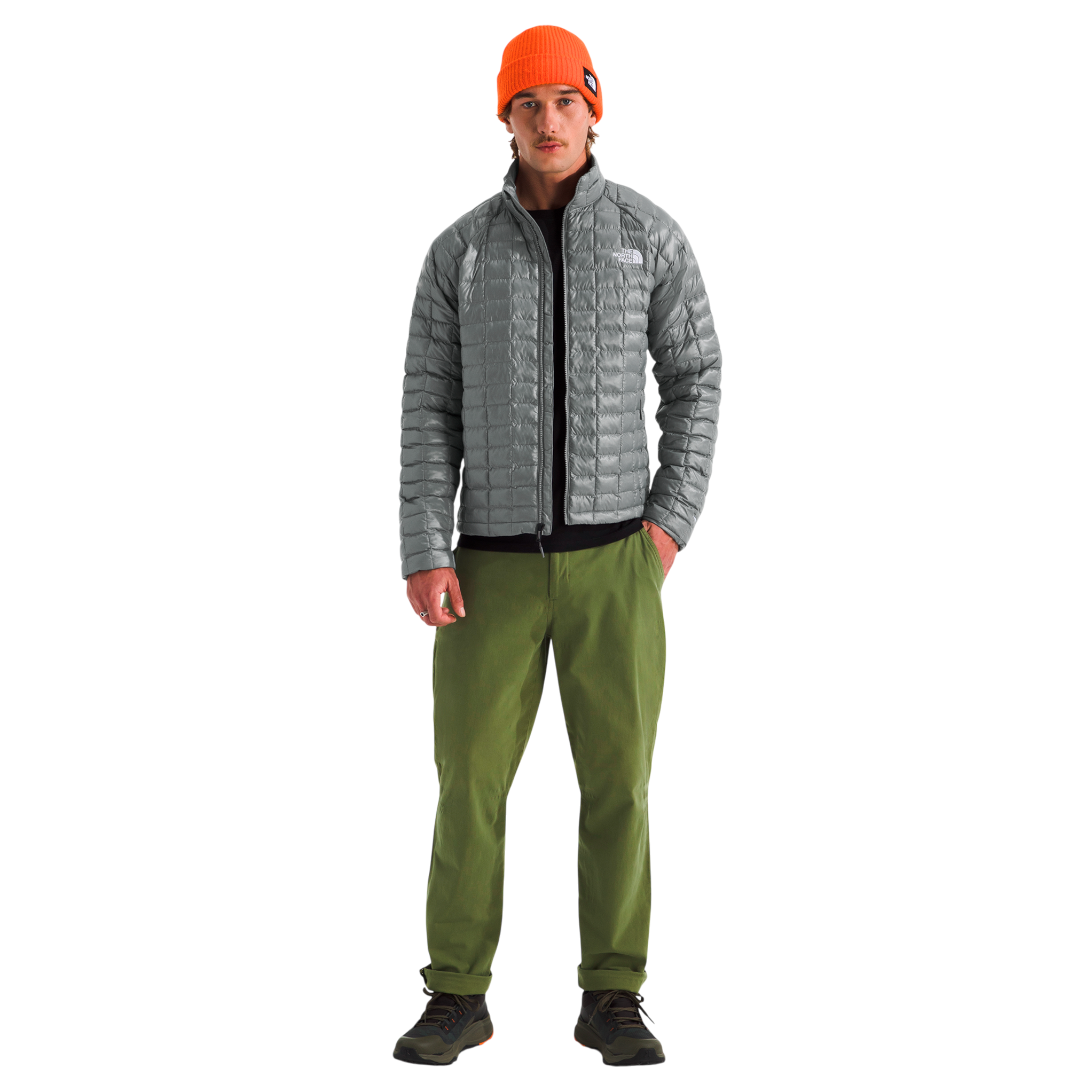 Chaqueta térmica Thermoball para hombre color gris