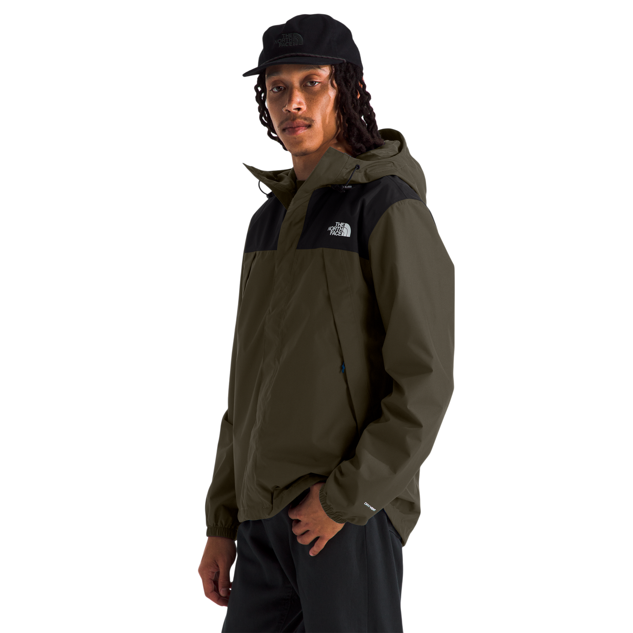 Chaqueta impermeable Antora para hombre color verde