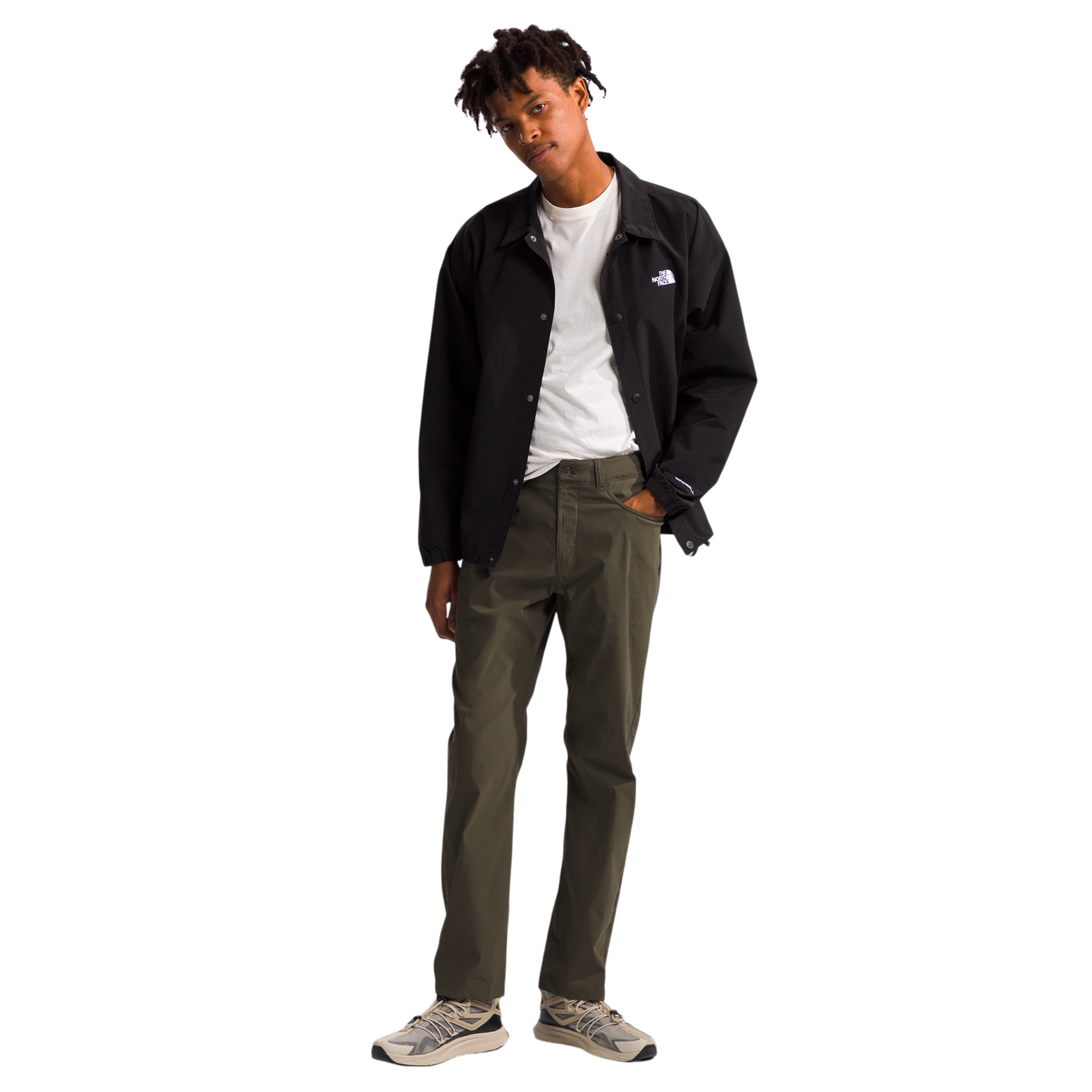 Pantalón Sprag 5 para hombre color verde