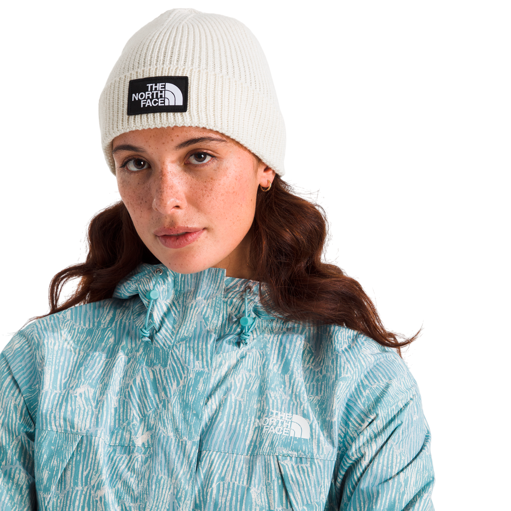 Gorro Box Cuffed unisex color blanco