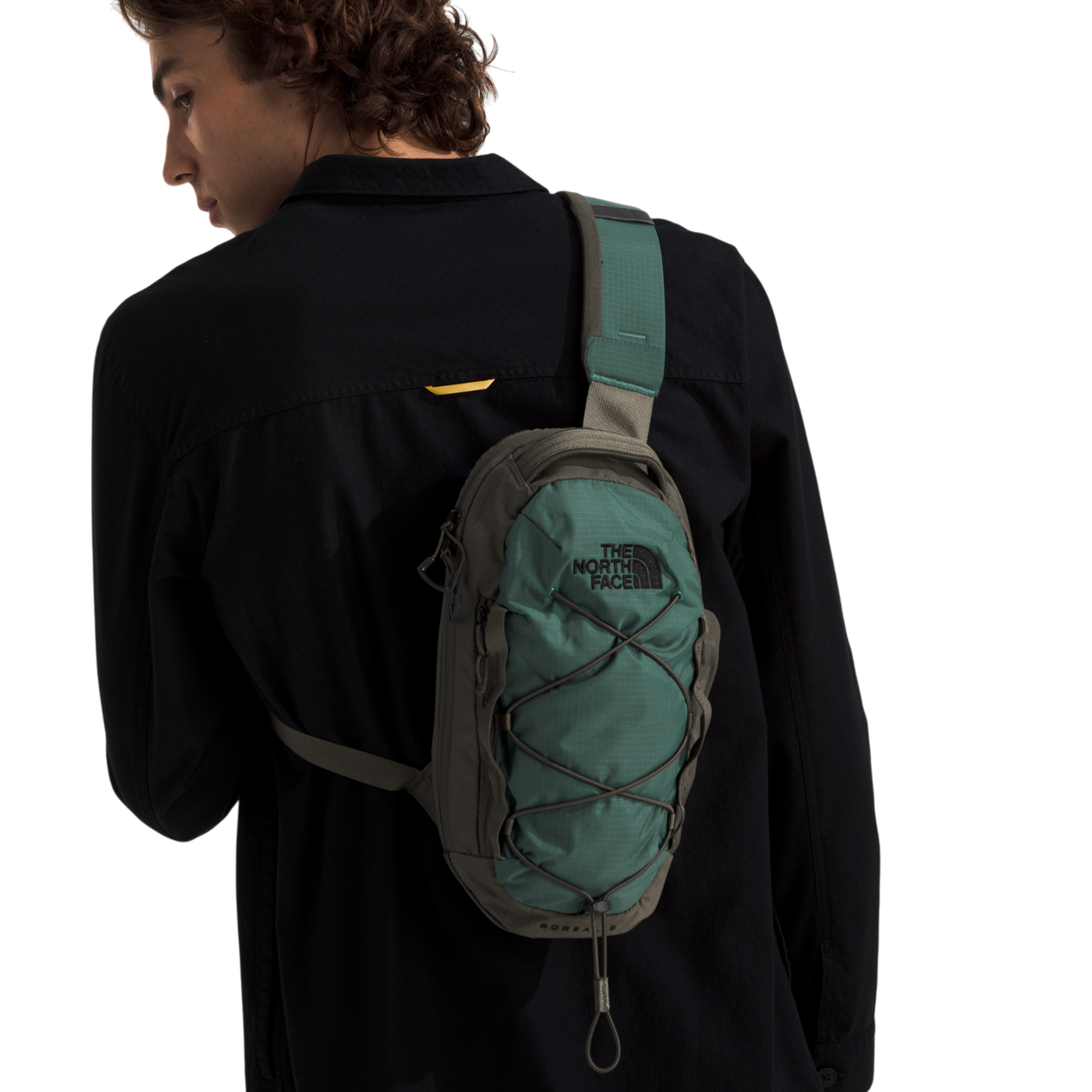 Bolso Borealis Sling unisex color verde