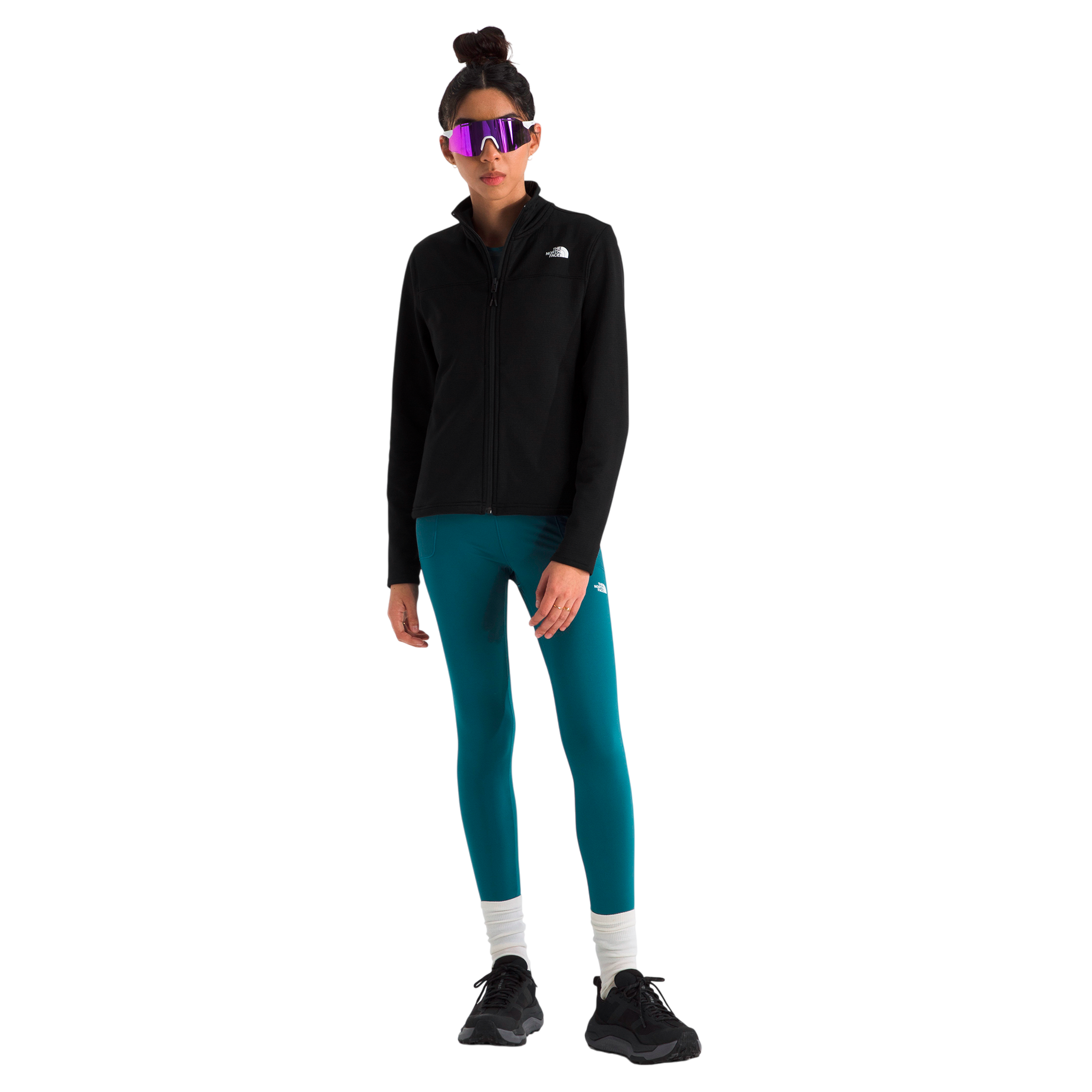 Chaqueta Cedar Trail para mujer color negro