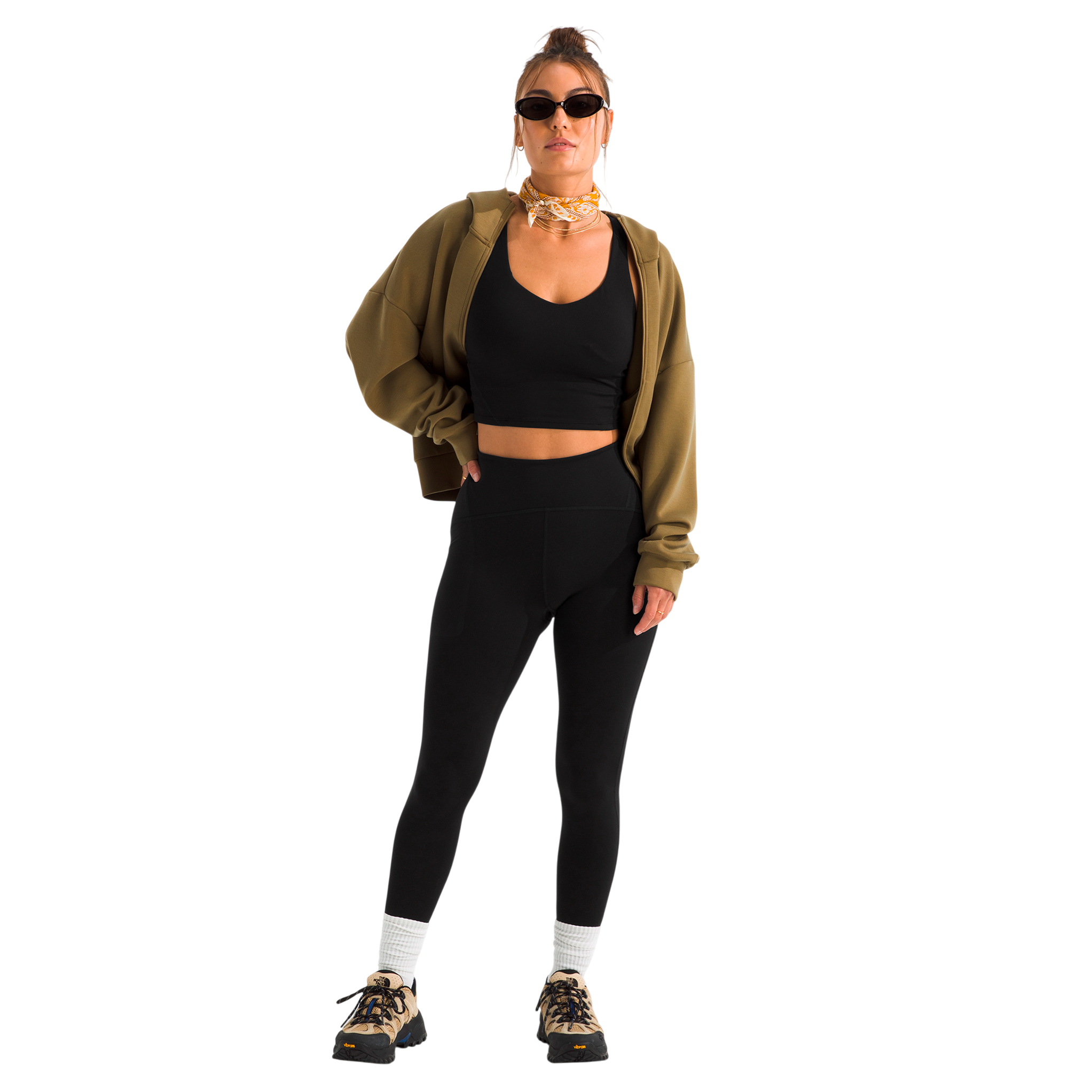 Top deportivo Jaida para mujer color negro