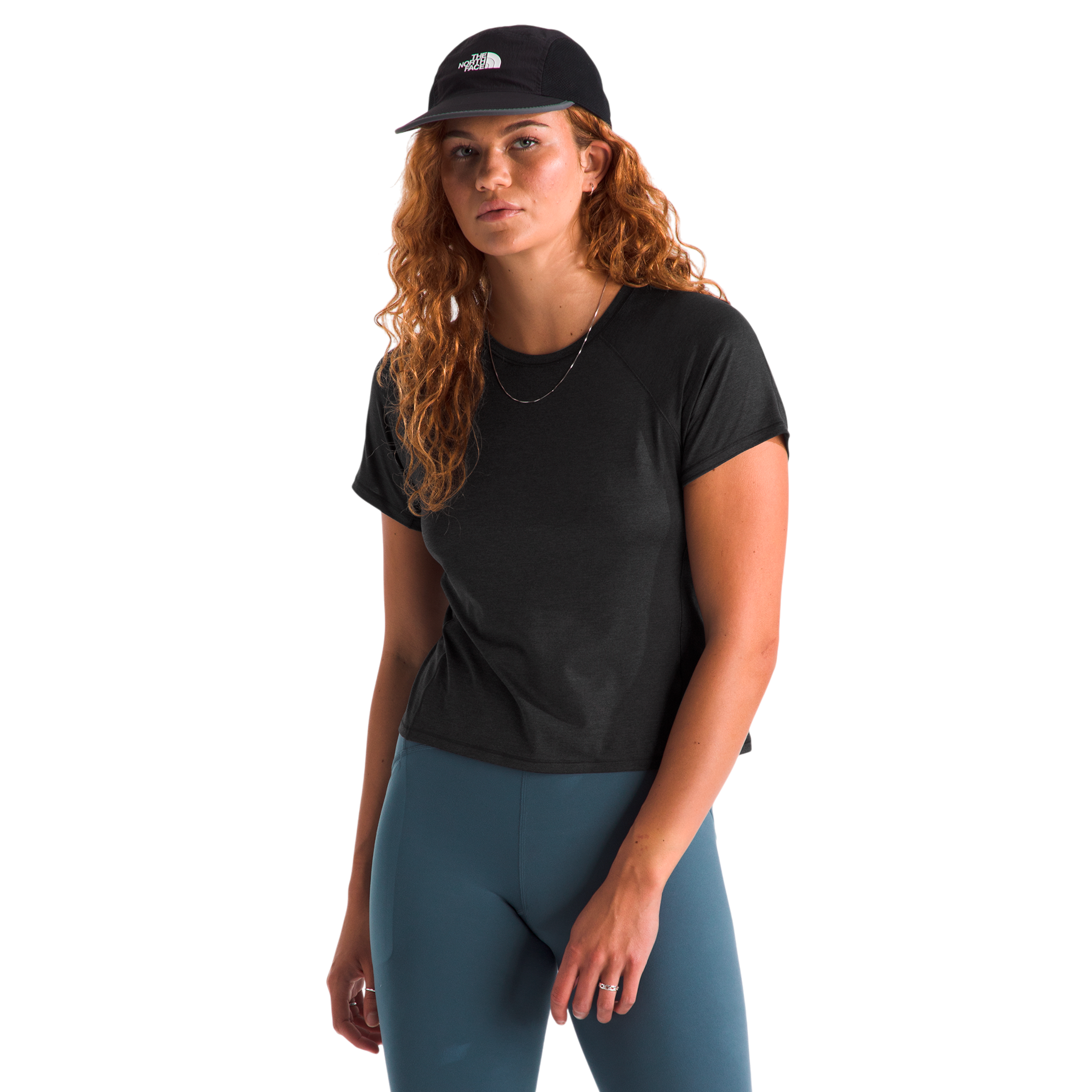 Camiseta Jaida para mujer color negro