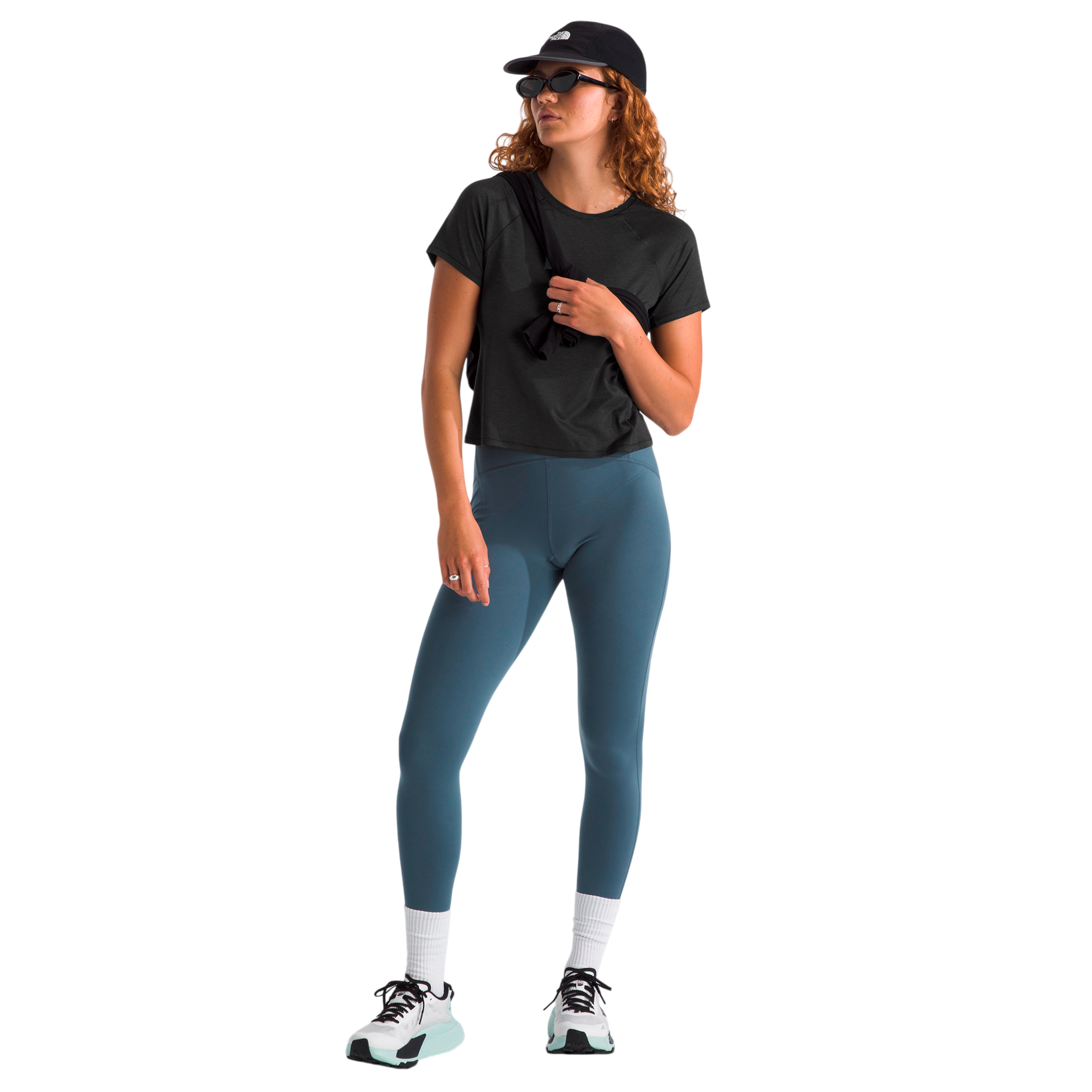 Camiseta Jaida para mujer color negro