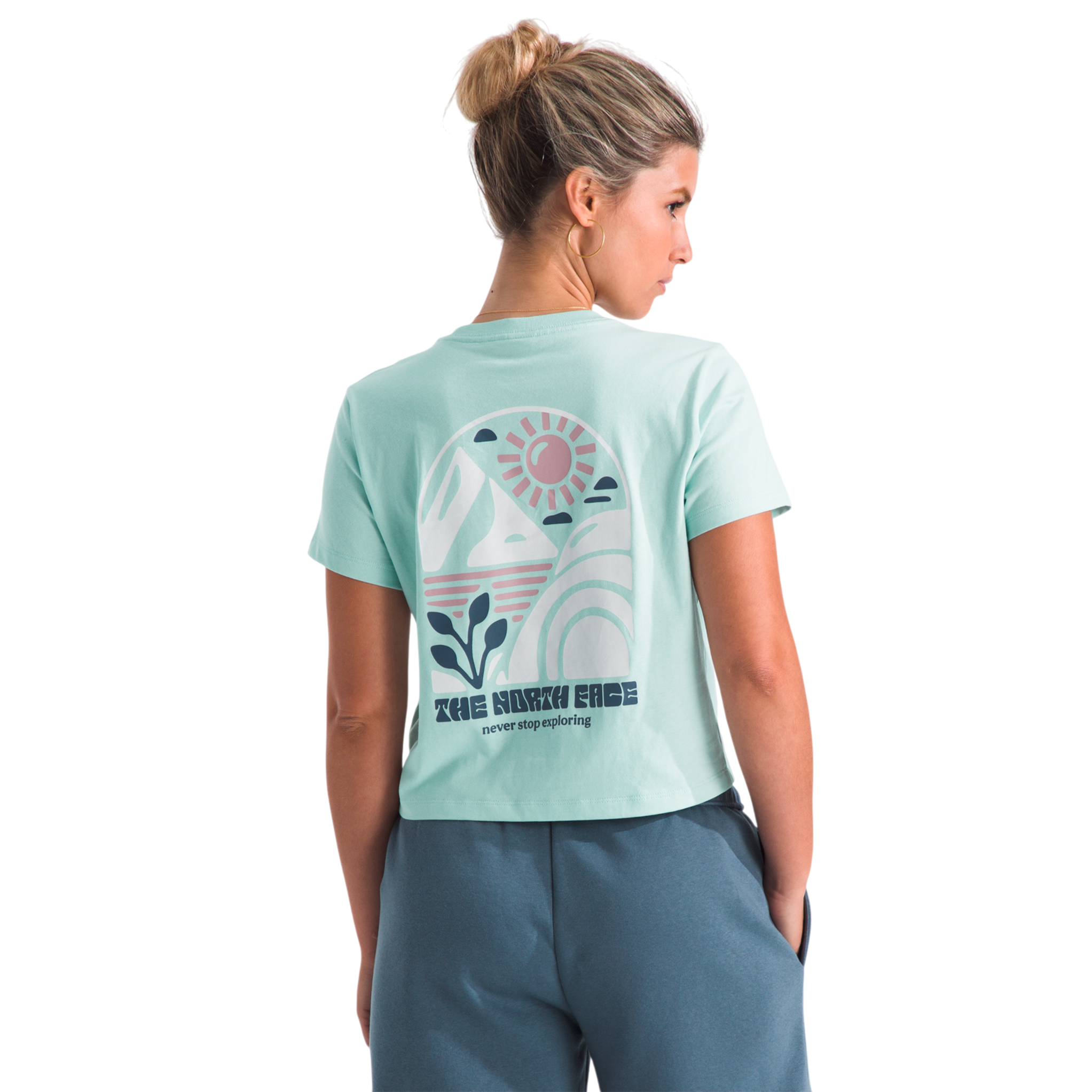 Camiseta Suncutesse para mujer color menta