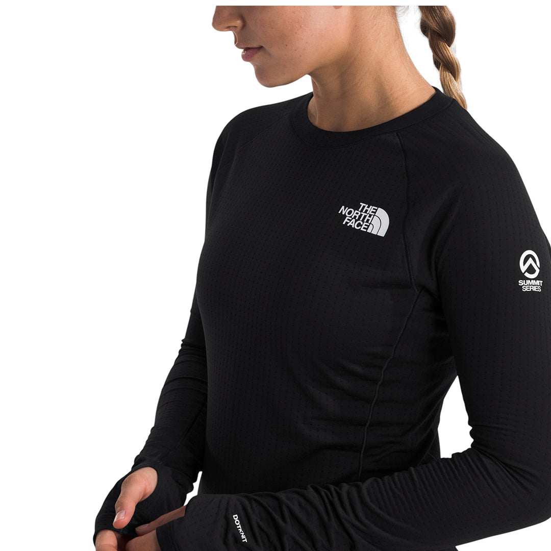 CAMISETA TÉRMICA SUMMIT PRO 120 PARA MUJER COLOR NEGRO