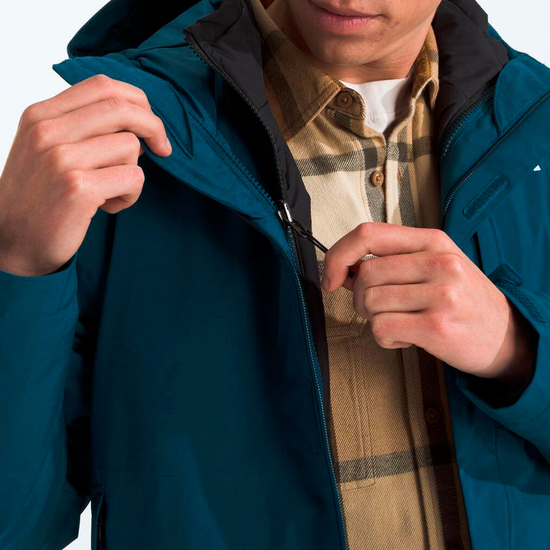 CHAQUETA TRICLIMATE CARTO PARA HOMBRE COLOR TURQUESA