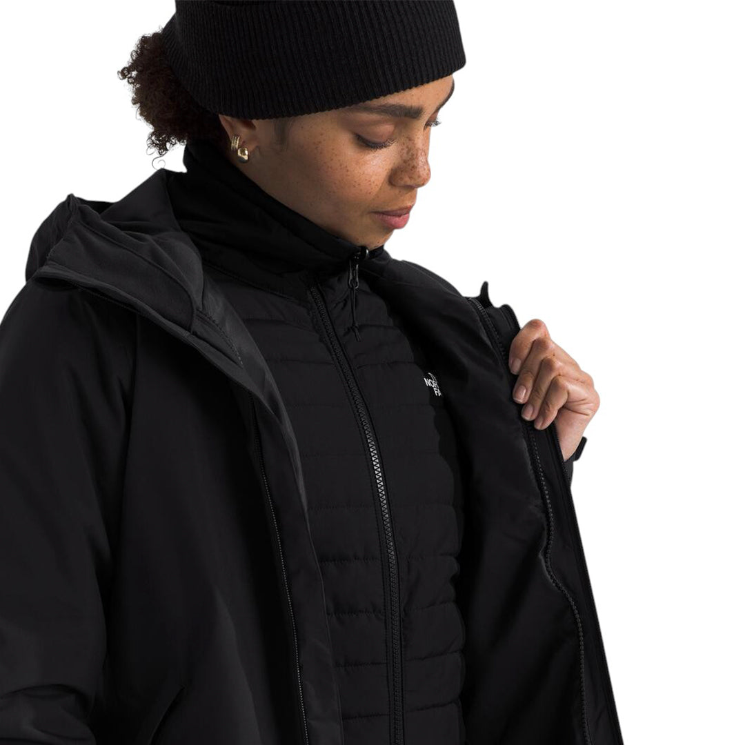 CHAQUETA TRICLIMATE CARTO PARA MUJER COLOR NEGRO