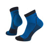 Calcetines Trail Run Quarter unisex color azul
