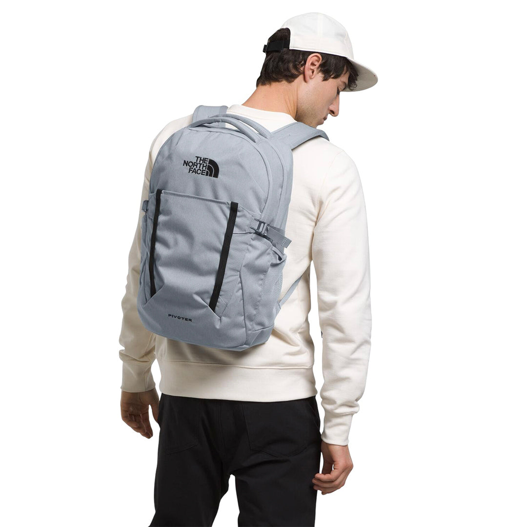 Mochila Pivoter unisex color gris