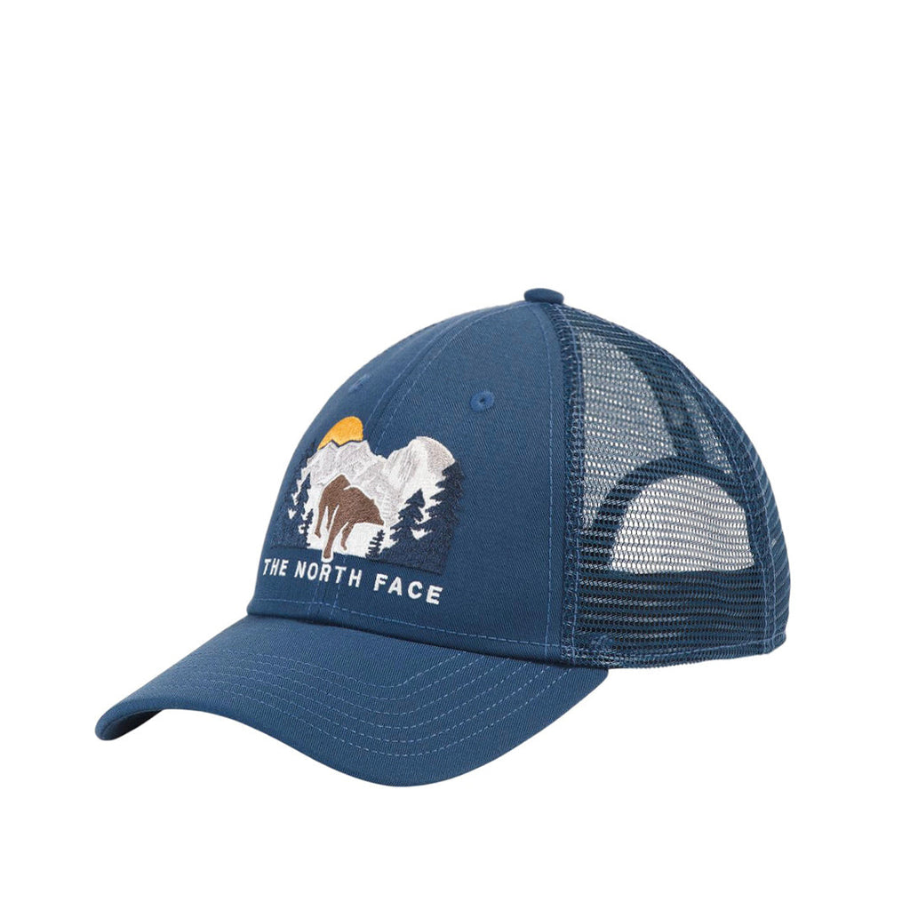 Gorra Embroid Muder Trucker para unisex color azul