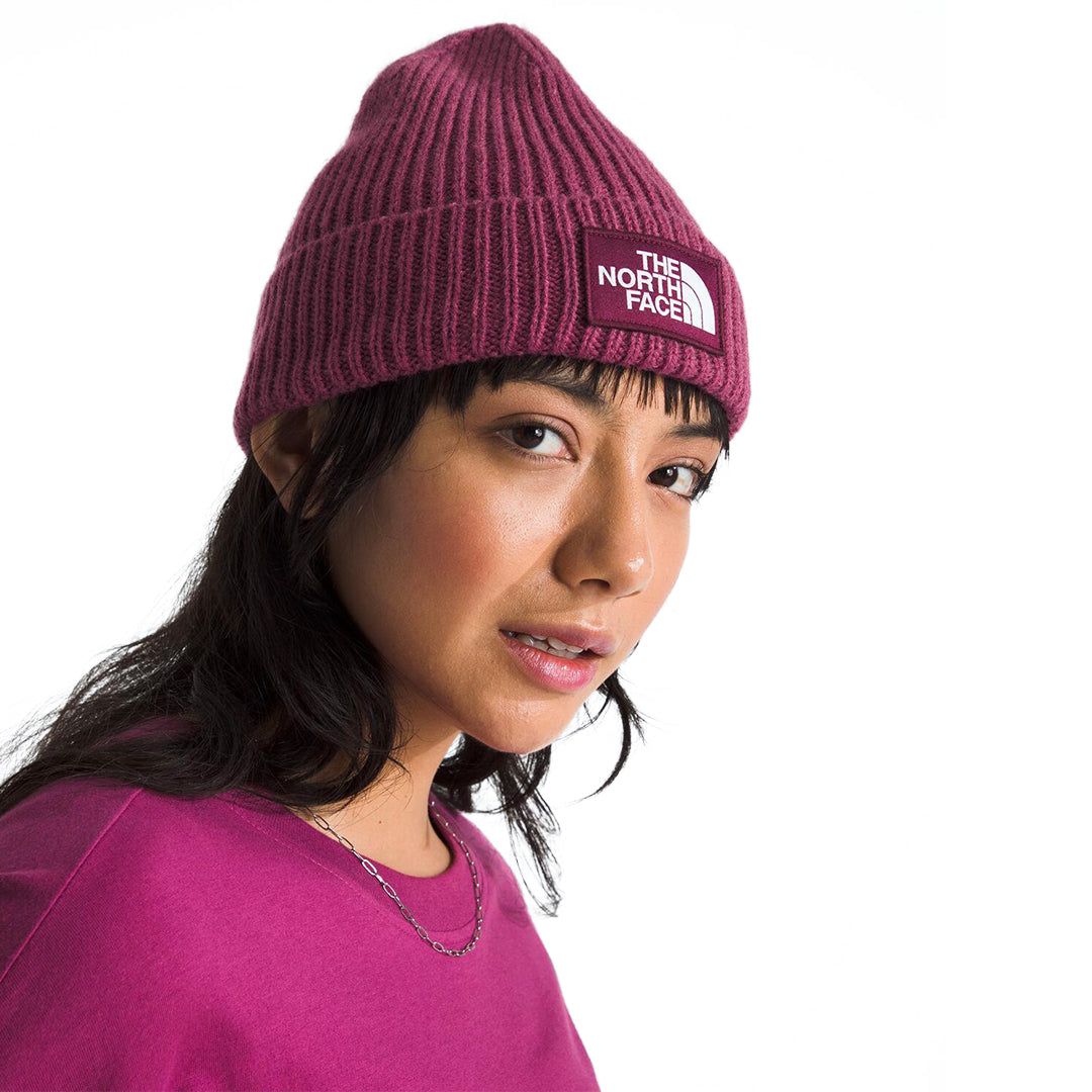 Gorro Cuffed Beanie unisex color morado