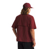 Camisa Hike Lightrange para hombre color vino