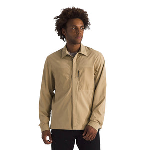 Camisa Lightrange Hike para hombre color beige