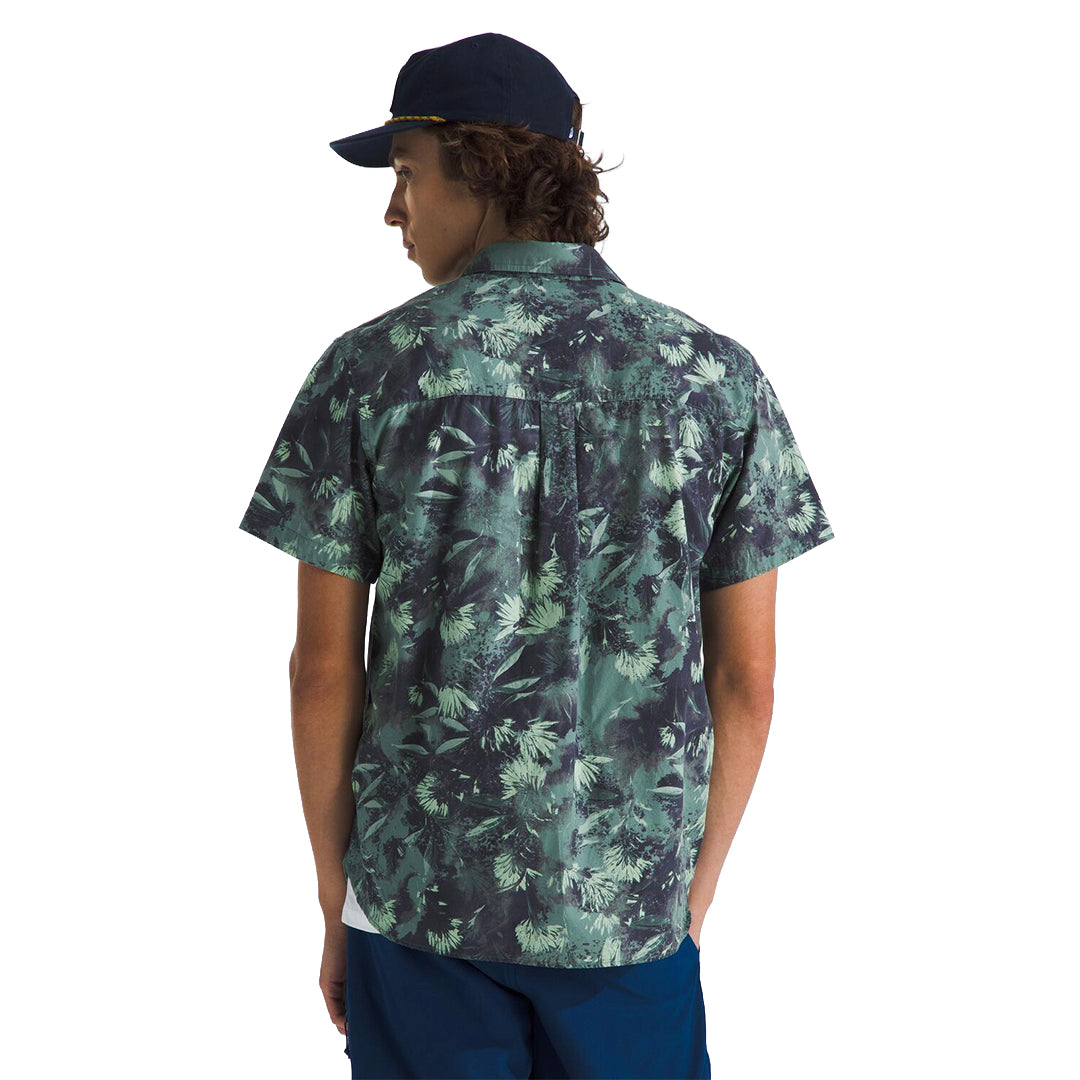 Camisa S/S Baytrail Pattern para hombre color verde