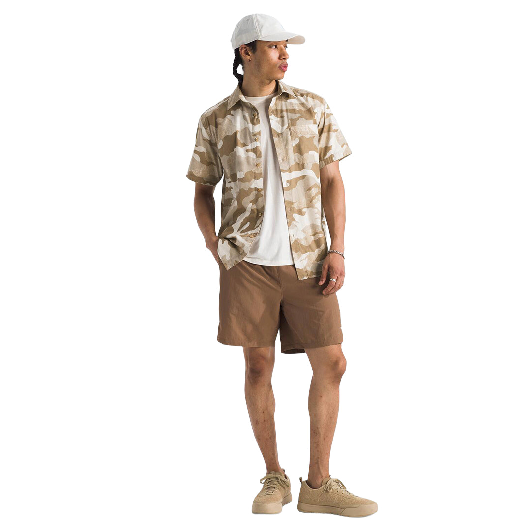 Camisa S/S Baytrail Pattern para hombre color kakhi