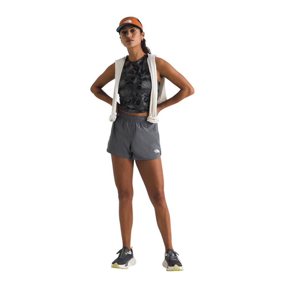 Short Flex Woven para mujer color gris