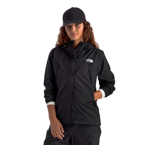 Chaqueta Antora Rain para mujer color negro