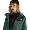 Chaqueta fleece Antora Tri para mujer color verde