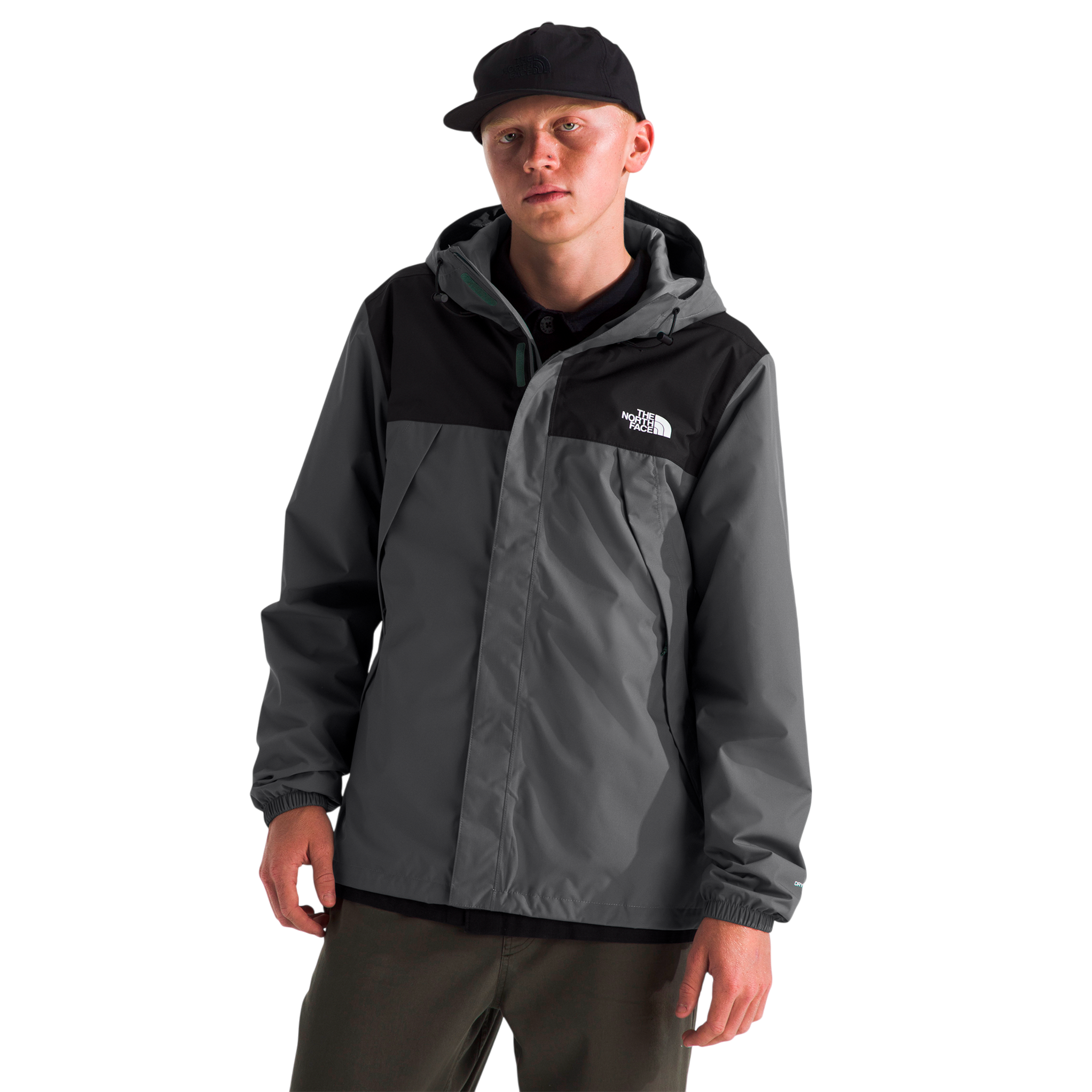 Chaqueta impermeable Antora para hombre color gris