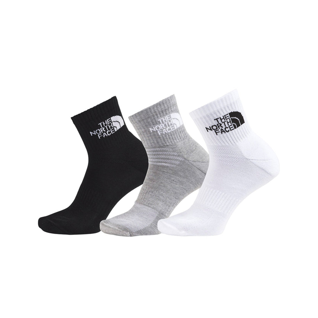 Calcetines Multi Sport Cushion (3 Pack) unisex color negro, gris y blanco