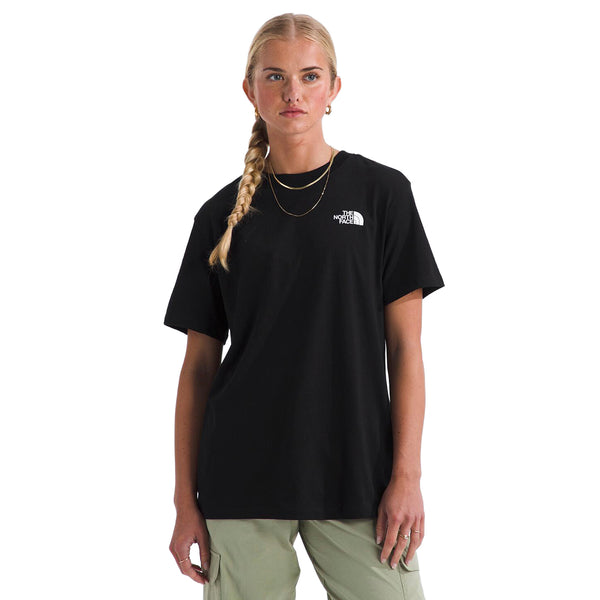 Camiseta S/S Box Nse para mujer color negro