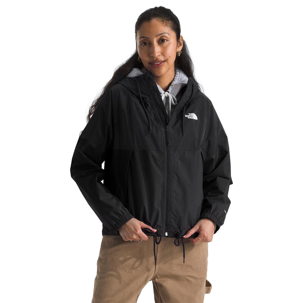 Chaqueta impermeable Antora Rain para mujer color negro