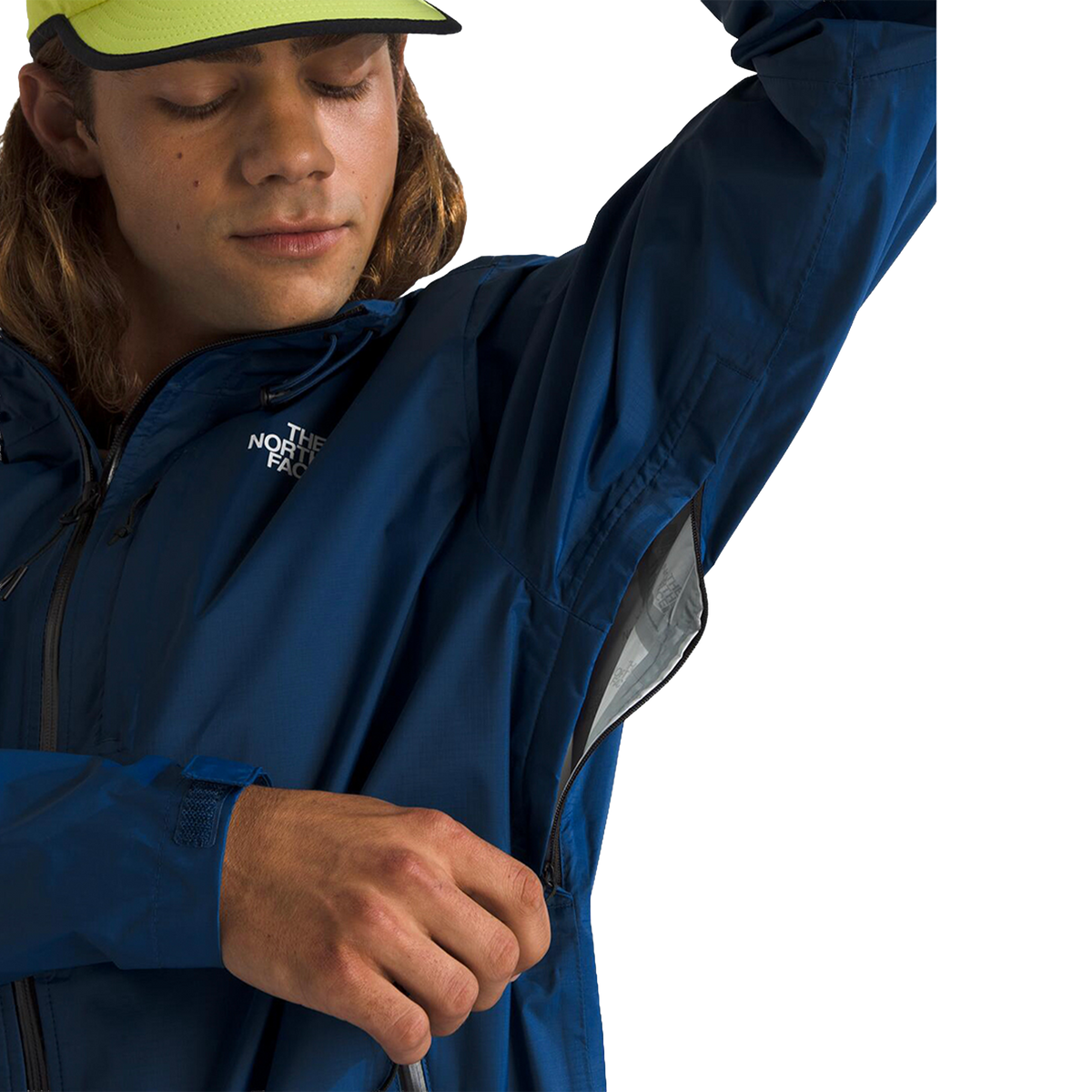 Chaqueta impermeable Alta Vista para hombre color azul