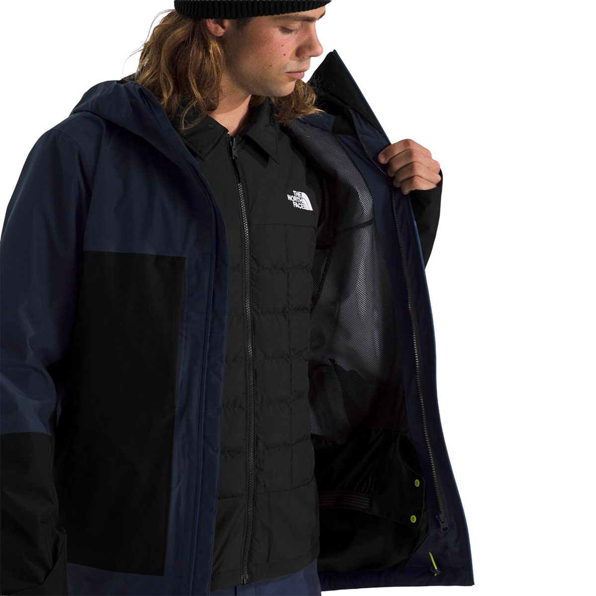 Chaqueta triclimate Thball Ecosnow para hombre color navy
