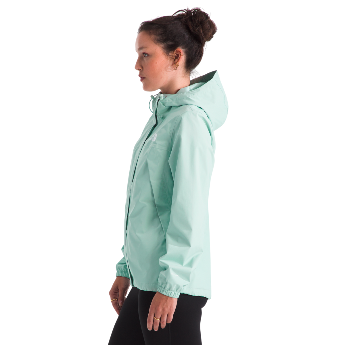 Chaqueta impermeable Antora para mujer color menta