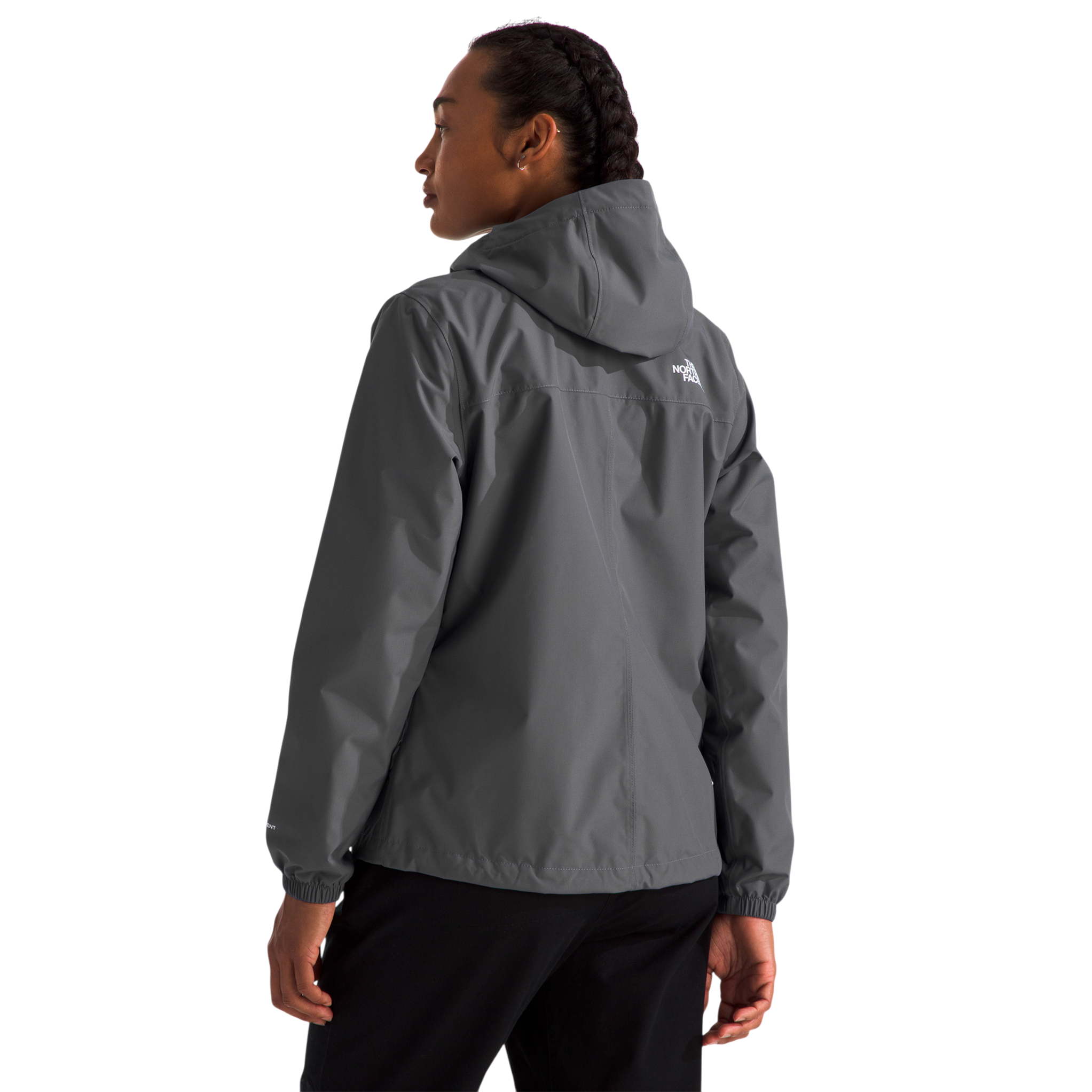 Chaqueta impermeable Antora para mujer color gris