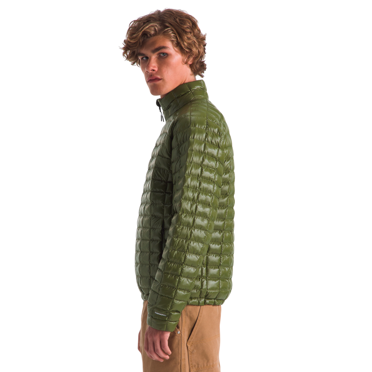 Chaqueta térmica Thermoball para hombre color verde