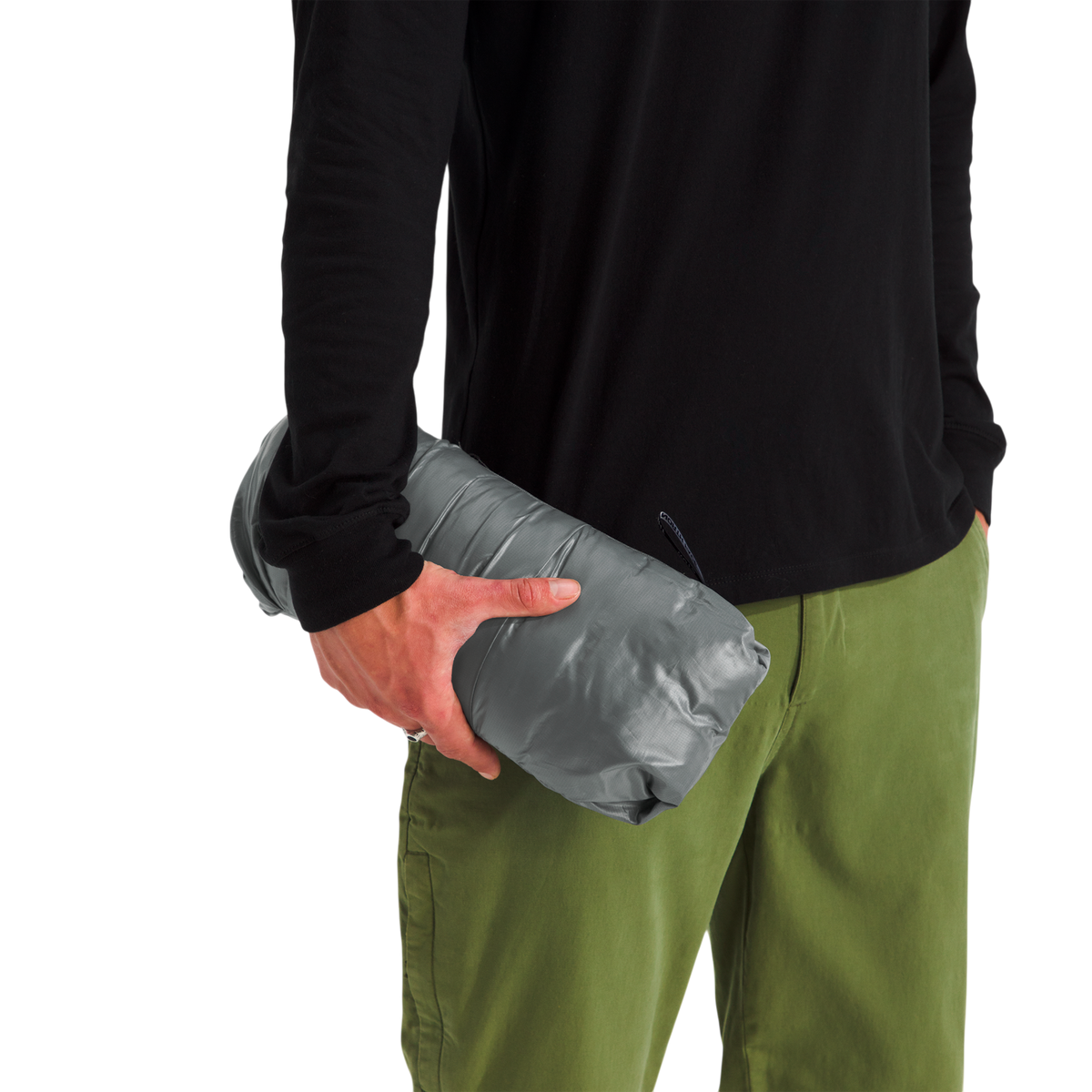 Chaqueta térmica Thermoball para hombre color gris