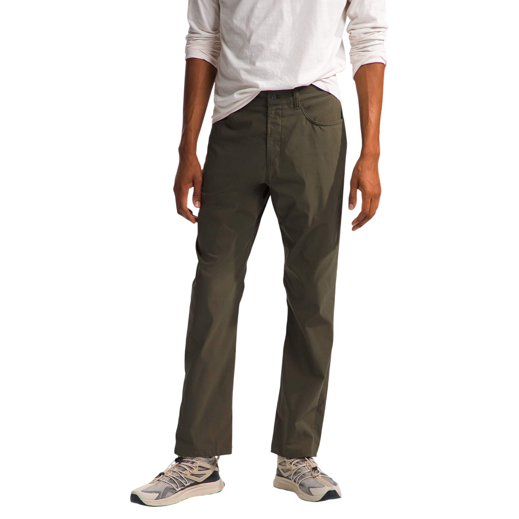 Pantalón Sprag 5 para hombre color verde