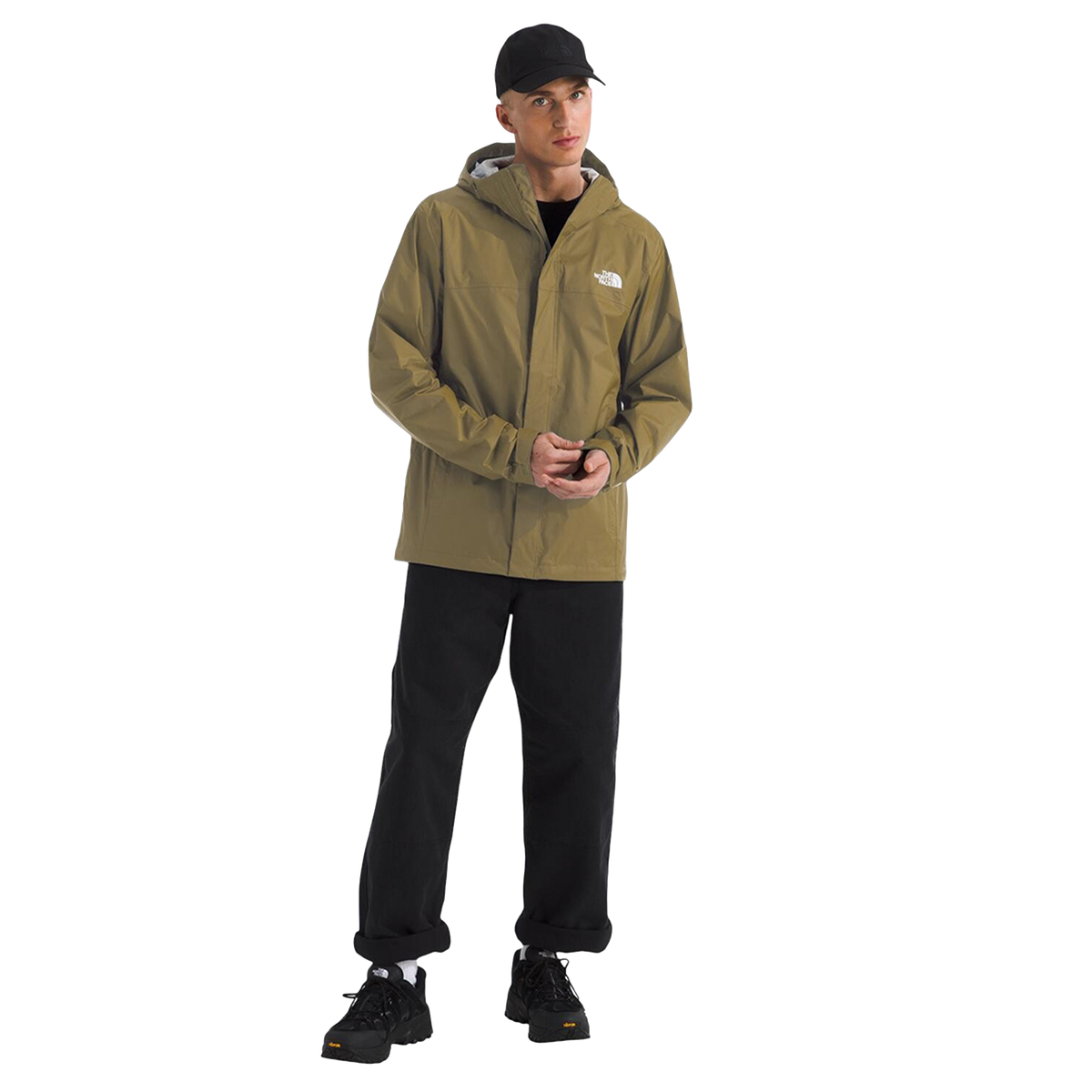 Chaqueta impermeable Venture 2 para hombre color verde