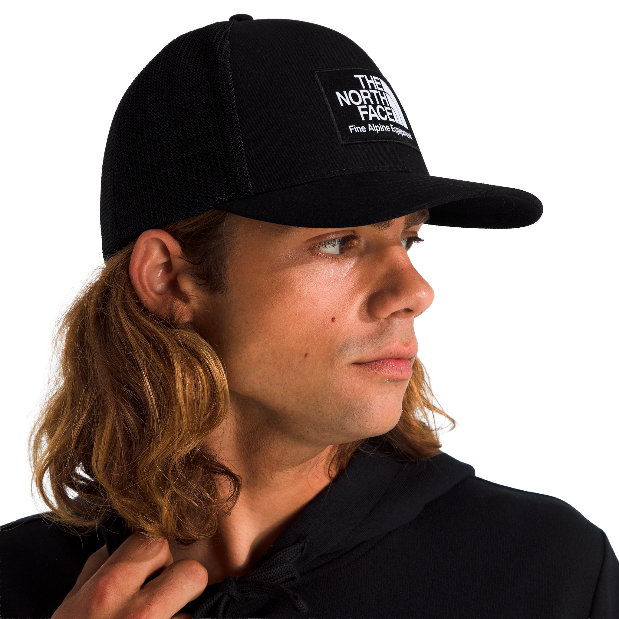 Gorra Fitted Truckee unisex color negro