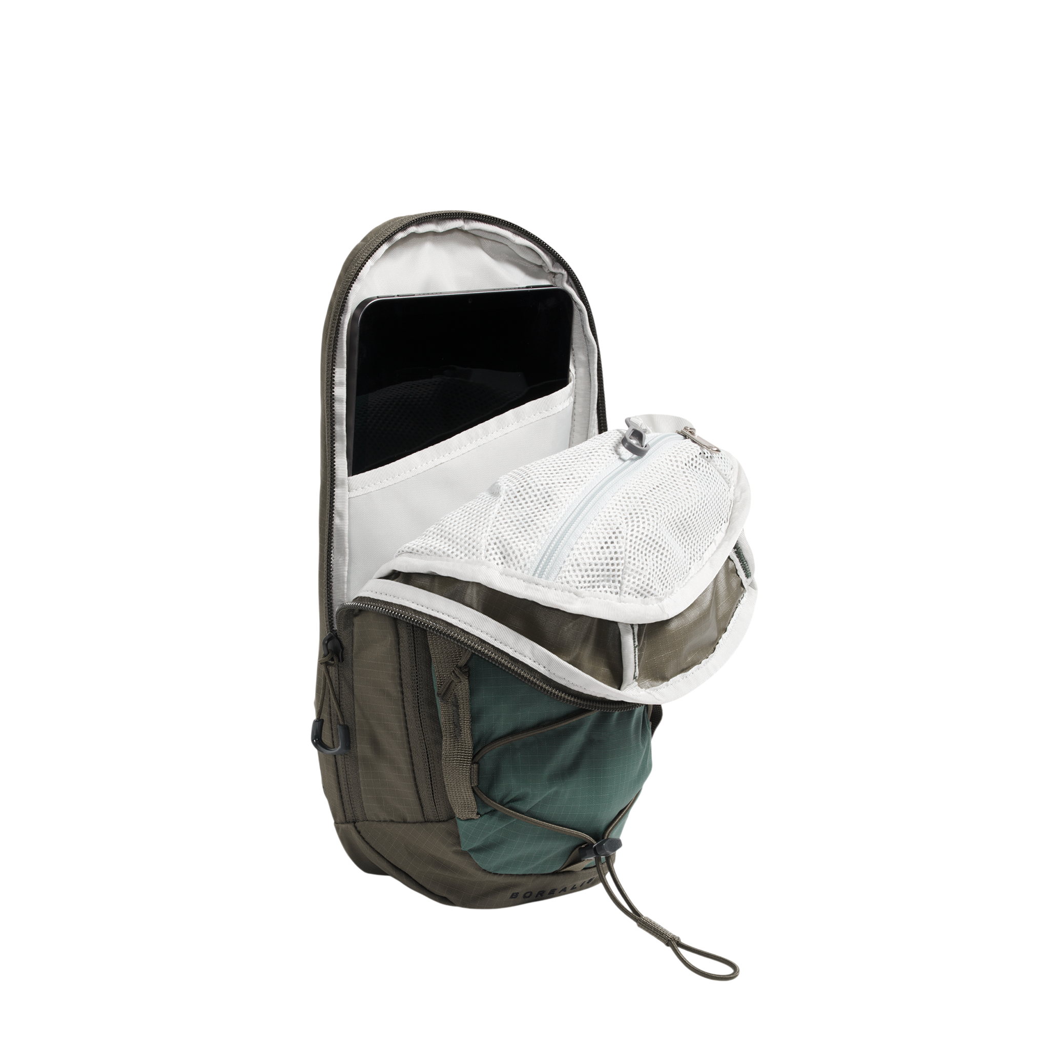 Bolso Borealis Sling unisex color verde
